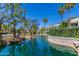 Scenic water feature in lush community, ideal for relaxing walks and enjoying nature at 7700 E Gainey Ranch Rd # 127, Scottsdale, AZ 85258