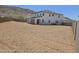 Large backyard area providing ample space with mountain views at 10031 S 23Rd Dr, Phoenix, AZ 85041