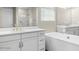 Luxurious bathroom with a soaking tub, double sinks, and elegant fixtures at 10031 S 23Rd Dr, Phoenix, AZ 85041