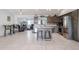 Kitchen with central island, stainless steel appliances, and tile flooring at 1699 Leisure World --, Mesa, AZ 85206