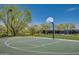 Community basketball court featuring a basketball hoop and manicured landscaping at 32742 N 15Th Gln, Phoenix, AZ 85085