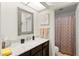 Updated bathroom featuring granite countertop, modern faucet and neutral color scheme at 5139 N 76Th Pl, Scottsdale, AZ 85250