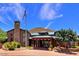 Community clubhouse features desert landscaping and a grand entrance at 583 W Bismark St, San Tan Valley, AZ 85143