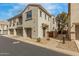 Charming townhome showcases front entry and attached two-car garage at 7445 S 30Th Ter, Phoenix, AZ 85042