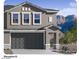 Charming two-story home features a gray color scheme and a two-car garage in a picturesque setting at 9835 S 11Th St, Phoenix, AZ 85042