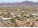 Desert homes with views of the surrounding mountains at 10955 E Vista Del Cielo Rd, Gold Canyon, AZ 85118