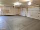 Spacious garage with built-in cabinets and two-car access for storage and convenience at 1119 E Southshore Dr, Gilbert, AZ 85234