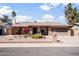 Charming single-story home with desert landscaping and a brick mailbox at 11820 S Half Moon Dr, Phoenix, AZ 85044