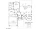 Detailed floor plan showcasing the layout with 2 bedrooms, 2 bathrooms, living spaces, and utility areas at 14936 W Yosemite Dr, Sun City West, AZ 85375