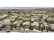 Scenic aerial view of a residential area, highlighting well-maintained homes and lush landscaping at 16008 S 13Th Way, Phoenix, AZ 85048