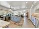 Bright and airy kitchen with a center island that flows into a dining area at 17801 N 43Rd Way, Phoenix, AZ 85032