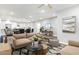 Cozy living room featuring contemporary furniture, stylish decor, and an open layout at 2032 W Eugie Ave, Phoenix, AZ 85029