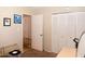 Bedroom featuring storage space with an attached closet at 3227 W Villa Rita Dr, Phoenix, AZ 85053