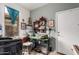 Functional laundry room with shelving, sewing station, and plenty of natural light at 3588 S 257Th Ave, Buckeye, AZ 85326