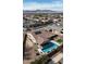 Beautiful home featuring a private backyard with a sparkling pool and covered patio perfect for entertaining at 4187 N 183Rd Dr, Goodyear, AZ 85395