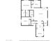 Detailed floor plan showing the layout of bedrooms, bathrooms, living room, kitchen, and other rooms of the house at 44321 Cypress Ln, Maricopa, AZ 85138