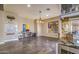 Spacious living room with tile flooring, white board and stylish fixtures, perfect for a modern home office at 5237 E Montgomery Rd, Cave Creek, AZ 85331