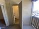 Utility closet with a door open and a hot water heater inside on a patio at 200 E Southern Ave # 348, Tempe, AZ 85282