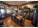 Dining room featuring a large table with 8 chairs and many ornate china hutches at 2025 S Val Vista Dr, Gilbert, AZ 85295