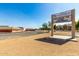 Welcome sign at San Tan Heights K-8 school with ample parking and visible building at 2478 W Allens Peak Dr, San Tan Valley, AZ 85144