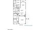 Detailed floor plan showcasing the layout of the home, including the bedrooms, bathrooms, and living areas at 2994 N 305Th Dr, Buckeye, AZ 85396