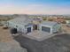 Beautiful home with circular entryway and three car garage, nestled in a tranquil desert setting at 3002 W Josiah Trl, Queen Creek, AZ 85144