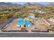 Construction of a new home showcases the roof, landscaping, and mountain backdrop at 6001 N 37Th Pl, Paradise Valley, AZ 85253