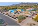 New home under construction showcasing framing, roof and neighborhood views at 6001 N 37Th Pl, Paradise Valley, AZ 85253