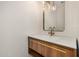 Elegant bathroom featuring a modern vanity and stylish lighting fixtures at 7047 E Earll Dr # 1002, Scottsdale, AZ 85251