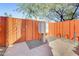 Community gate with mailboxes and bike racks enhances the property's amenities and security at 7047 E Earll Dr # 1002, Scottsdale, AZ 85251