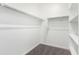 A walk-in closet with built-in shelving and carpeted floor at 7234 E Eagle Nest Way, San Tan Valley, AZ 85143