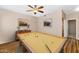 Game room featuring a pool table with neutral colored walls and a ceiling fan at 1054 S Butte Ln, Gilbert, AZ 85296