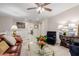 Upstairs living room featuring comfortable seating, stylish decor, and ample natural light at 19703 W Badgett Ln, Litchfield Park, AZ 85340