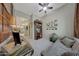 Bonus room with stylish furnishings, decor, and view to the hallway at 20766 W White Rock Rd, Buckeye, AZ 85396