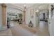 Hallway with multiple doorways, stylish decor, and views to other living spaces at 20766 W White Rock Rd, Buckeye, AZ 85396