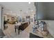 Open-concept kitchen and living room offers a seamless flow for entertaining and features a large island at 20766 W White Rock Rd, Buckeye, AZ 85396