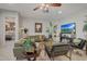 Inviting living room with stylish furnishings, plants, and decor at 20766 W White Rock Rd, Buckeye, AZ 85396
