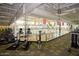 State-of-the-art fitness center featuring modern exercise equipment and an indoor basketball court at 2681 N Riverside Dr, Florence, AZ 85132