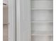 Well-organized closet features multiple shelves for tidy and accessible storage at 3644 W Townley Ave, Phoenix, AZ 85051