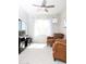 Inviting living room with ceiling fan and neutral decor at 4076 W Painted Horse Dr, Eloy, AZ 85131