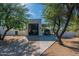 Detached garage with a boat lift and truck parking at 5045 E Calle Del Sol --, Cave Creek, AZ 85331