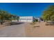 Four car garage with desert landscaping at 5045 E Calle Del Sol --, Cave Creek, AZ 85331