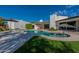 Gorgeous pool with lush landscaping, offering a private and serene outdoor space at 5045 E Calle Del Sol --, Cave Creek, AZ 85331