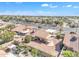 Private backyard featuring desert landscaping, covered patio, and block wall at 13764 W Meeker Blvd, Sun City West, AZ 85375