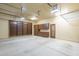 Spacious garage with built-in cabinets and shelving offering ample storage and organization solutions at 15135 E Monument Rd, Scottsdale, AZ 85262