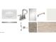 Bathroom fixtures and finishes, including sink, faucet, cabinet, and flooring selections at 15781 W Cheryl Dr, Waddell, AZ 85355