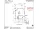 Home site plan showing layout of house on lot, along with measurements of property lines and setbacks at 18882 E Celtic Manor Dr, Queen Creek, AZ 85142