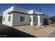 Modern home with a minimalist xeriscaped front yard and gray accents at 2444 W Morten Ave, Phoenix, AZ 85021