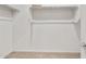 Empty walk-in closet with shelving and rod at 2649 N Riverside Dr, Florence, AZ 85132
