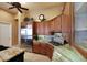 Kitchen featuring stainless steel appliances, gas cooktop, and granite countertops at 3109 W Summit Walk Ct, Anthem, AZ 85086